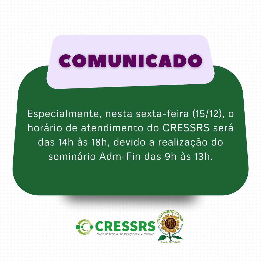 Resposta do SASERJ ao comunicado do CRESS RJ